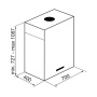 картинка Островная вытяжка KHA 7950 X Cube от магазина SEFI