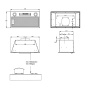 картинка Полновстраиваемая вытяжка KHI 6755 N от магазина SEFI