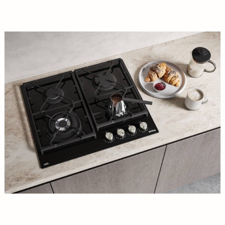 картинка Газовая стеклянная варочная панель Korting HGG 6987 CTN FLC от магазина SEFI