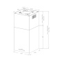 картинка Островная вытяжка KHA 45970 N Cube от магазина SEFI