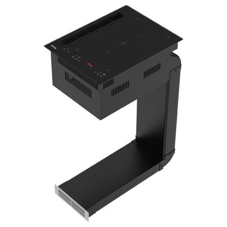 картинка Индукционная варочная панель с интегрированной вытяжкой HIBH 40980 NB от магазина SEFI
