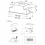 картинка Полновстраиваемая вытяжка KHI 6765 GN от магазина SEFI