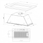 картинка Полновстраиваемая вытяжка KHI 6631 RB от магазина SEFI